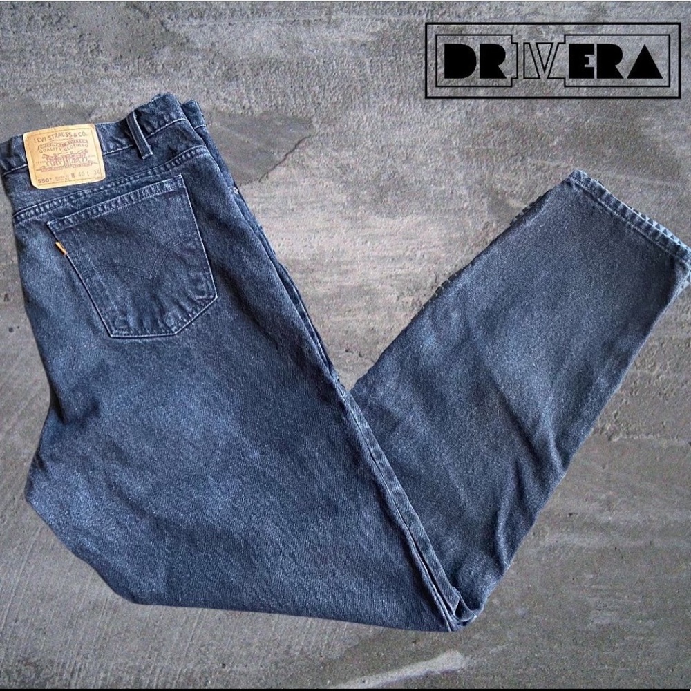 90s Levi Strauss & Co 550 Orange Tab Jeans